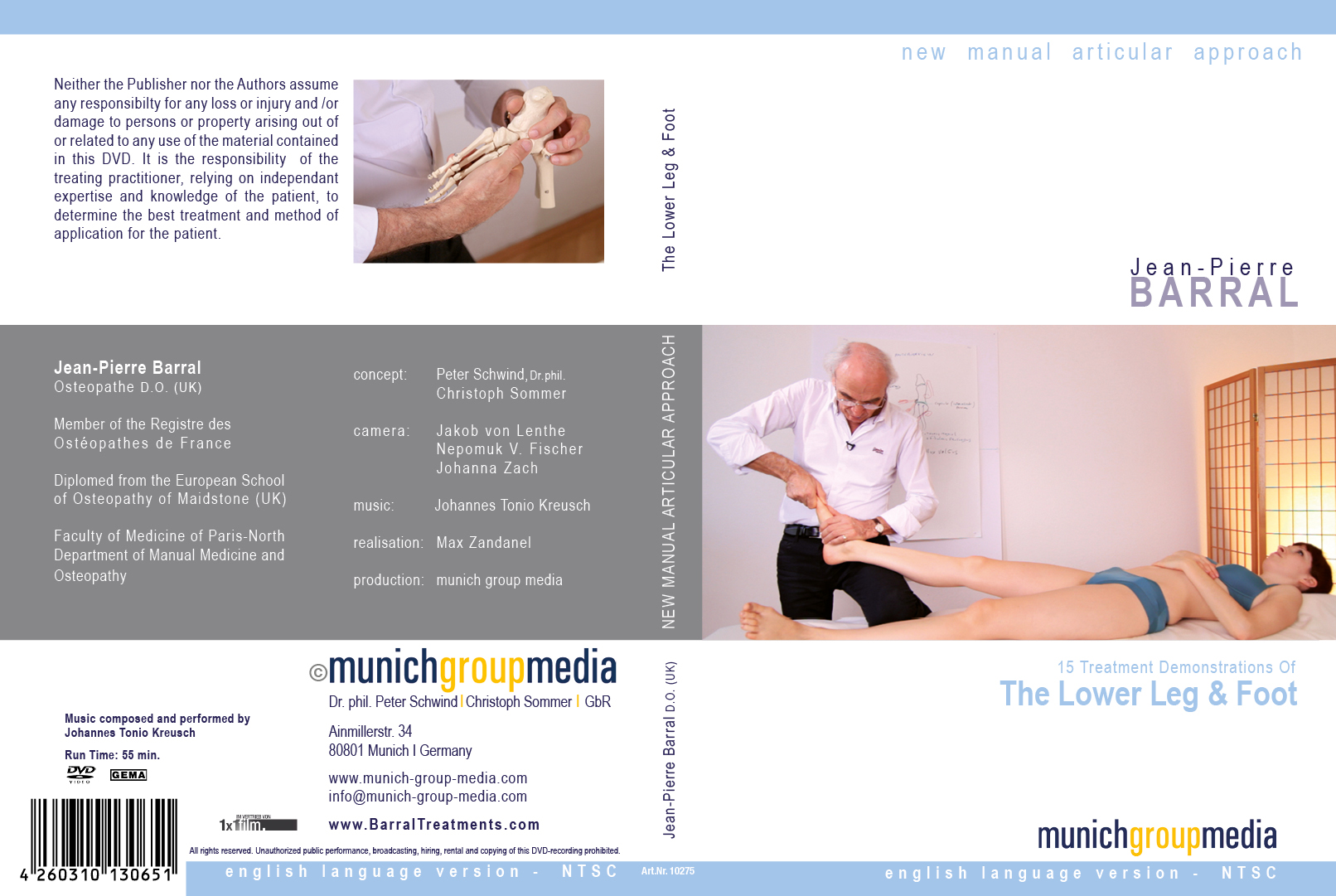 New Manual Articular Approach The Lower Leg and Foot